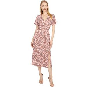 Madewell Clara Midi Dress in Falling Daisies